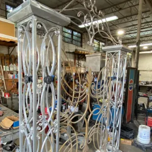 Wrought Aluminum Arbor