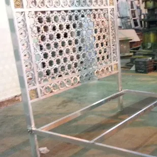 Wrought Aluminum Bed