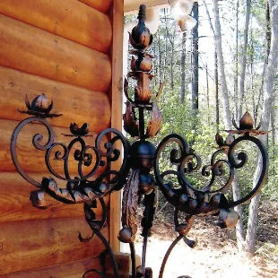 Wrought Iron Chandelier
