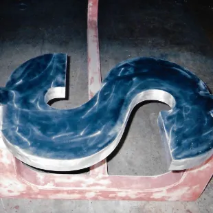 Dollar Sign Center Table